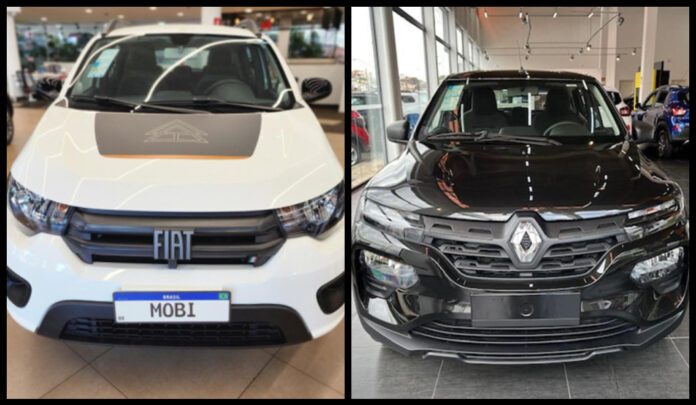 Comparativo Fiat Mobi vs. Renault Kwid: Qual o melhor?